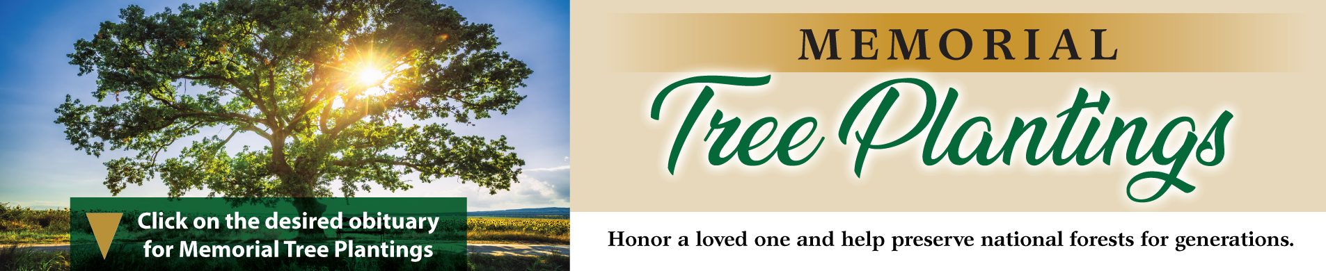 Obituary Banner